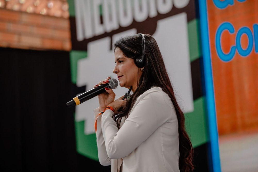 Luana em evento